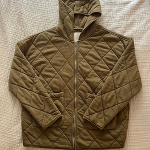 Urban Outfitters Army Green Quilted Jacket